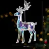 2026 Nuevo Cascanueces Navideño Transparente Iridiscente Adorno Colgante de PC Adorno para Árbol de Navidad DIY Accesorio Adorno Colgante de Cristal