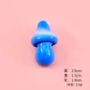 Cogumelo Simulado Miniatura Comida Brinquedo DIY Cola de Creme Decoração Acessórios Ímã de Geladeira Buraco Fivela de Sapato Resina Pequenos Acessórios