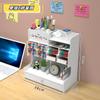 Porta-Canetas Compartimento de Armazenamento Gaveta de Mesa Caixa de Papelaria Escritório Infantil Caixa de Armazenamento de Canetas Marca-Texto Armazenamento com Gaveta