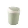 Mini Lixeira de Mesa com Tampa Basculante, Lixeira Pequena com Tampa, Armazenamento de Detritos, Lixeira de Limpeza para Sala de Estar