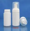 Botella de plástico espumoso PET blanco para spot limpiador facial loción de baño loción de manos botella de espuma