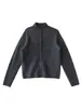 Loja Oficial Dan Nong de Xangai / Toque de Luxo Gola Alta Meia-Alta Macio Fofo Lã Merino Caxemira Seda Tricô Escovado Cardigan Feminino