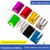 Colorido Alumínio Folha Bag Sub-pack Líquido Flat Pocket Cosmético Pó Amostra Open Pocket Food Vacuum Packaging Bag
