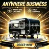 Carrito de café móvil, food truck, remolque food truck, carrito comercial de té de leche para atracciones turísticas