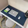 Alfombrilla de ratón de cuero para escritorio transfronteriza, alfombrilla grande para mesa, impermeable, para computadora, oficina, escritura, se puede imprimir y grabar en relieve