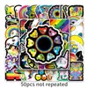 Serie de 50 colores Cuaderno de personalidad DIY Cuenta manual Equipaje Patinete Coche Graffiti de dibujos animados Pegatinas decorativas