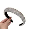 Diadema Super Brillante de Pedrería Estilo Coreano, Moda Elegante y Cálida para Banquetes, Diadema de Diamantes Completos de Alta Gama para Lavado de Cara y Presionar el Cabello, Accesorios para el Cabello de Lujo Ligero