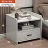 Mesita de noche para dormitorio de casa, nuevo modelo 2026, estante de noche pequeño de estilo italiano moderno simple, gabinete de almacenamiento