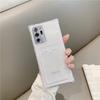 Portatarjetas Transparente Sencillo Adecuado para Funda de Teléfono Samsung A55 5G/A52/S23+ Portatarjetas S26Ultra S24Fe