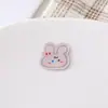 Etiqueta de Pano Desenho Animado Bordada em Computador Etiqueta Tecida Padrão Animal Acessório de Cabeça Artesanal Roupas de Bebê com Brinquedo de Pelúcia Adesivos Decorativos de Pano