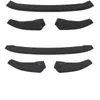 Adecuado para Volkswagen Golf 7 Rline R Pala Frontal de Tres Secciones Labio Frontal