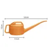 Regadera de Gran Capacidad de 4L con Pico Largo Herramienta de Plástico para Jardinería Doméstica Regadera para Plantas Verdes de Interior y Exterior en Macetas