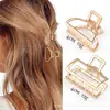 Pinzas para el Cabello de Alta Gama Transfronterizas, Pinzas de Tiburón para la Parte Trasera de la Cabeza, Set de Accesorios para el Cabello de Amazon, Pinzas de Garra Grandes de Aleación para Mujeres al por Mayor
