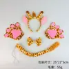 Accesorios de actuación para festivales fábrica al por mayor danza actuación infantil diadema de animal de ciervo adorno para la cabeza de orejas de jirafa