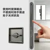 Cerradura de Pomo para Puerta Empotrada Transfronteriza con Bolsillo para Privacidad Cerradura para Puerta Corredera Manija Oculta Montada Lateralmente Cerradura de Bolsillo Cerradura para Puerta Corredera