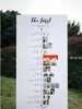 Área de Boas-Vindas do Casamento Painel de Fotos Polaroid Placa de KT Noivado Área Interativa de Assinaturas de Boas-Vindas do Casamento