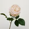 Flores Artificiales Rosa Austin Simuladas, Textura de Alta Simulación, Rosas Hidratantes, Decoración de Boda, Decoración del Hogar Flores Artificiales