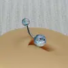 Anillos de Acero Inoxidable Pintado Mate Coloridos de Nuevo Estilo Transfronterizos Europeos y Americanos para Piercing de Ombligo Joyería para Piercing Corporal al por Mayor