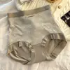 2026 Tallas Grandes Cintura Alta Jacquard Malla de Seda de Hielo Sin Costuras Control de Vientre Levantamiento de Glúteos No se Enrolla Transpirables Calzones para Mujer