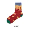 Meias Grossas de Fleece Coral para Mulheres, Outono e Inverno, com Forro Extra de Fleece e Espessadas, Meias para Chão de Casa, Pós-parto, Pelúcia, Quentes, Meias para Dormir, Atacado de Zhuji