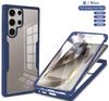 Adequado para Samsung S26Ultra S25Fe A57 A17 A56 A06 Capa e Película Integradas All-In-One Anti-Queda Capa de Celular