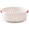 Cesta de drenaje de doble capa, lavabo para verduras, cesta multifuncional para lavar frutas y verduras de cocina con tapa, bandeja para frutas a prueba de polvo y conservadora de alimentos