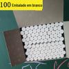 Fabricante Produz Giz de Carbonato de Cálcio, Giz Pesado Sem Pó de 10g, Pacote com 12, Colorido Branco Materiais Culturais