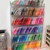 Almacenamiento de Cuentas Perler, Hecho Bastidor de Almacenamiento de Cuentas Perler Multicapa de Acrílico, Organizador de Cuentas, Bolsas Autosellantes