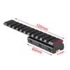 Riel Guía de Metal de 11 a 20 mm Accesorios para Juguetes Hueso de Pescado Tira Inferior Adaptador de Base Clip Táctico Tira de Riel Guía