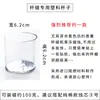 Aromaterapia copo de vela feito à mão copo vazio copo criativo europeu Candlestick diy recipiente transparente copo de cera vermelha preta Copo