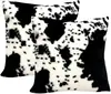 Funda de almohada de terciopelo corto con estampado de vaca transfronteriza de Amazon, funda de almohada decorativa para el hogar con estampado de animal, leopardo de felpa