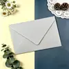 Papel de Carta Hecho a Mano con Textura de Lino Vintage de Alta Gama Engrosado Tarjeta de Invitación Personalizada Tarjeta de Felicitación Postal Set de Cumpleaños