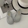 Melissa melissa Lazo de Tela Infantil 2024 Nuevo Boca de Pez Gelatina Fragante Sandalias Infantiles