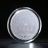 Medalla de cristal incrustado al por mayor de fábrica Moneda conmemorativa Wen Chuang Evento de Aniversario de Empresa Personalizado Medalla Conmemorativa de Premio