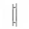 Mango de Acero Inoxidable Nuevo Mango Redondo Chino para Puerta de Cristal Mango para Puerta Sin Marco Mango de Puerta de Lujo Ligero