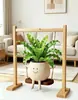 Macetas de Flor con Cara Sonriente Estilo Colgante y Plantas Verdes Se Pueden Colocar en Paredes o Escritorios, Adecuado para Uso en Interiores en Salas de Estar y Estudios, Fácil de Mantener y Versátil
