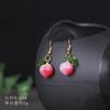 Aretes Hanfu Aretes de Borla Aretes Antiguos Accesorios de Disfraz Antiguo para Niña Frescos y Lindos Gancho para la Oreja de Corte Vintage