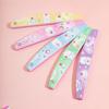 Tiras de Gaze Impressas de Alta Qualidade para Nail Art, Lixas de Unha de Esponja, Lixas de Papel Laváveis, Meia-Lua para Lixar e Polir, Produtos de Venda Quente Transfronteiriços