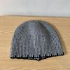 Gorro de Lana Estilo Universitario para Mujer Otoño e Invierno Cálido Gorro Tejido Gorro para el Frío Gorro sin Visera Color Sólido Versátil Cálido para Montar Gorro Cubeta