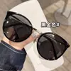 28233 Gafas de Sol Polarizadas de Verano Pequeñas Cat-Eye Marco Redondo Tr90 para Hombres y Mujeres Lote Mixto Gafas de Sol Transparentes Grises Plateadas de Alta Calidad
