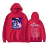 Rapper Dei V Los Flavorz Us Tour 2025 Merchandise Moletom Unissex Lã Casual