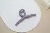 13cm Clip de Cabelo Fosco Transfronteiriço Amazon Simples Grande Clip de Cabelo Clip Cruzado Clip de Tubarão para Cabelo Atacado