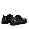 Sapatos Masculinos Estilo Britânico Camurça Camurça Vintage Sapatos Bico Grande Cor Polida à Mão Envelhecida Sapatos da Moda Plataforma Casual Sapatos de Couro