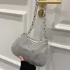 Bolso de Cadena con Pedrería Transfronterizo para Mujer 2025 Nuevo Estilo Bolso de Hombro Estiloso Bolso de Mano de Moda Sobre Cerrado