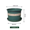 Nueva Maceta de Galón Engrosada Mejorada Maceta de Plástico al por Mayor Maceta de Resina Verde Rosa Árbol Frutal Maceta Grande Engrosada