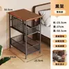 Mesita de noche, diseño simple y moderno, adecuada para dormitorios, estante de almacenamiento pequeño, ideal para apartamentos de alquiler, y un carrito pequeño móvil
