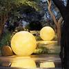 Lámpara de Luna Impermeable para Exterior con Energía Solar Lámpara de Césped de Planeta Paisaje Lámpara de Patio Decoración de Planeta Lámpara de Ambiente Cielo Estrellado