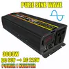Inversor de onda senoidal pura CHAOMIN 12V a 220V/110V 500W/3000W Pantalla LED inteligente de visualización de voltaje