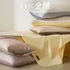 Lençol de algodão de alta contagem de fibra longa de Xinjiang peça única 100% algodão puro todo em algodão cetim peça única capa de edredom cor sólida estilo quatro estações cama de solteiro