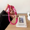 Atacado do Fabricante Popular Transfronteiriço Dopamina Cordão Curto para Celular Ponta Dupla Mais Corda Trançada de Pulso para Celular para Prevenir Perda